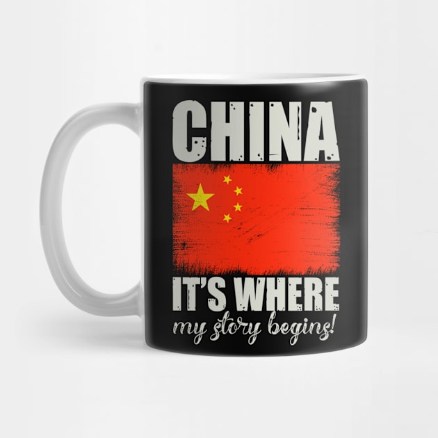 Proud China patriotic, cool gift for china citizen by Albatross